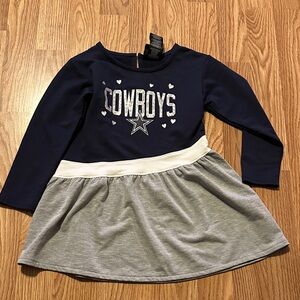 Cowboys Navy and Gray Dress